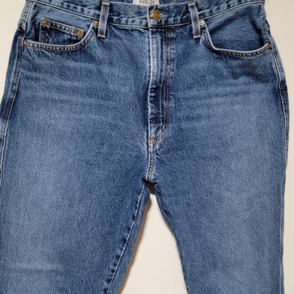 Agolde Pinch Waist Cotton High Rise Jeans Size 32 - Picture 13 of 15